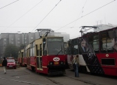 Konstal 105Na #599 T - Katowice Rynek - centrum "przesiadkowe"